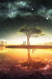 南风过楹碎花影无弹窗